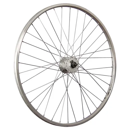 Laufrad  28 Zoll Vorderrad Hohlkammer Nabendynamo vorn Shimano DH-C3000 silber