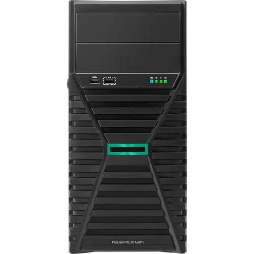 HPE ProLiant ML30 Gen11 Server - Tower Server mit Xeon E-2434, 32 GB RAM und Hot-Swap-Funktion für einfache SSD-Upgrades - ideal für kleine Unternehmen und effiziente Datenverarbeitung.