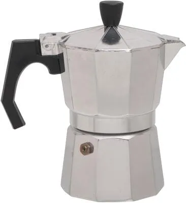 Origin Outdoors Bellanapoli Espresso Maker, silber, 3 Tassen