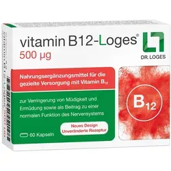 Vitamin B12-Loges 500 µg Kapseln 8 g