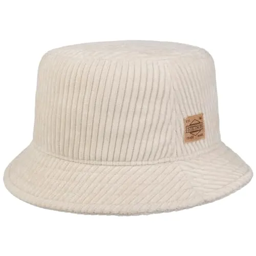 Stetson Jersey Cord Bucket Hut Modisch Unisex Alle Jahreszeiten cremeweiß M (56-57 cm)