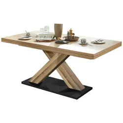 58aufmkessel Esstisch, Eiche Artisan, Holzwerkstoff, Rechteckig, 90x76x180 cm, Esszimmer, Tische, Esstische