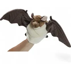 Carl Dick Fledermaus Handpuppe ca. 25cm lang, 44cm Spannweite 3472 Kuscheltier, Plüschtier, Stofftier