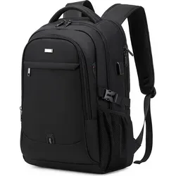 MODFU Wasserfester Laptoprucksack für 15.6 Zoll Laptops mit USB-Anschluss - Großer Rucksack mit über 20 Fächern für optimalen Stauraum. Ergonomisches Design mit atmungsaktivem Material, praktischen USB- und Kopfhöreranschlüssen, ideal für Schule, Arbeit und Outdoor-Aktivitäten.