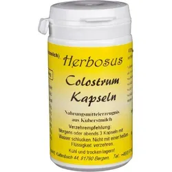 Herbosus Colostrum Kapseln aus erstkuhmilch