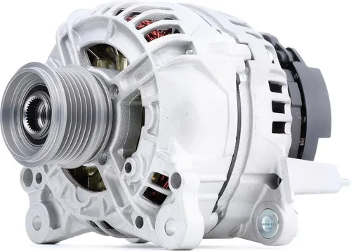 RIDEX 4G0033 Lichtmaschine Generator 120A 12V - Stromerzeuger mit 120A und 12V, ausgestattet mit Freilaufriemenscheibe für optimale Leistung und Effizienz im Fahrzeugbetrieb.