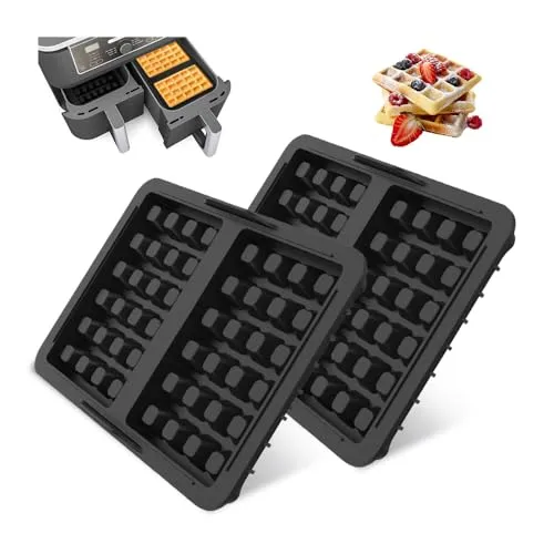 GIDWRIY 2 Waffeleinsatz für HeißLuftfritteuse