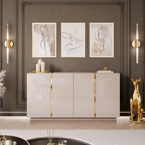 Buffets & Sideboards Gold von yourhouse24