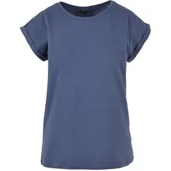Build Your Brand Rundhalsshirt Ladies Extended Shoulder Damen T-Shirt XXL