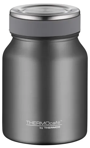 THERMOcafé by THERMOS TC FOOD JAR 0,50l - Thermos-Lebensmittelbehälter mit perfekter Isolierleistung: Hält 9h heiß und 14h kalt, auslaufsicher und spülmaschinenfest – ideal für Büro und unterwegs.