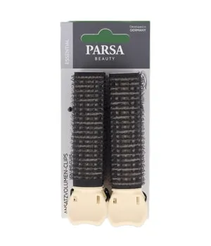 PARSA Beauty Volumen-Clips Schwarz Lockenwickler 2 Stk
