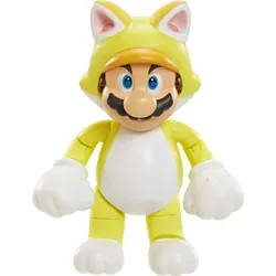 Nintendo Super Mario Figur Cat Mario with Superball, 10 cm
