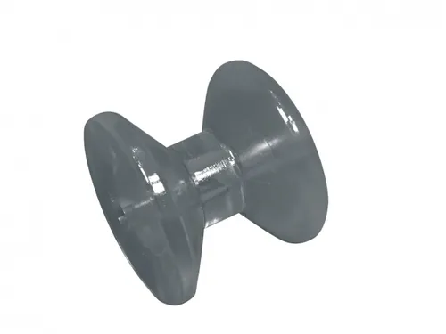 Kielrolle Bugrolle Bugschutz Seitenrolle  Stevenrolle Gummi schwarz 75 x 75