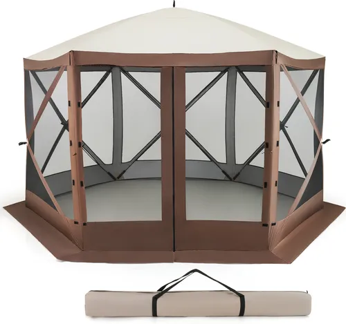 COSTWAY Pop-up Pavillon 350 x 350 cm