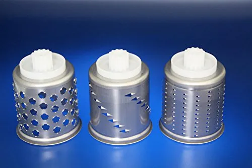 MESSERSCHMIDT ZUSATZTROMMELSET FÜR NR. 11002 GEMÜSESCHNEIDER EXTRA Drum Set Attachment - Made IN Germany