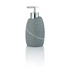 Kela Talus Seifenspender, Polyresin 20257 , Farbe: grau in grau von Kela