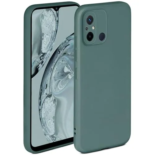 Produktbild ONEFLOW Soft Case für Redmi 12C Hülle aus Silikon mit Kameraschutz, Silikonhülle mit erhöhtem Schutz fürs Display, Backcover Schutzhülle, weiche Handyhülle, Petrol