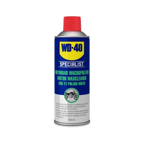 WD-40 SPECIALIST Motorrad Wachspolitur 400 ml - Autopflege & Motorradpflege, schützt die Oberfläche und verleiht einen strahlenden Glanz für Ihr Motorrad.