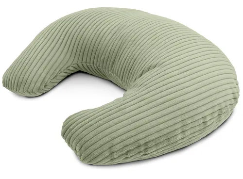 Amilian Stillkissen - Lagerungskissen - Schwangerschaftskissen mit Füllung und Bezug, Stillmond - Stillhörnchen - pregnancy pillow, für Mütter und Babys