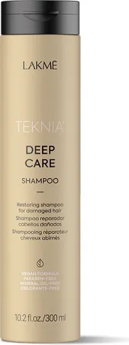 Lakmé Teknia Deep Care Shampoo Pflegeshampoo für trockenes und geschädigtes Haar 300 ml