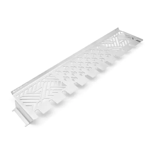 Edelstahl Multistation für Napoleon Rogue 525 - Sonstiges Grillzubehör – Hochwertiger Warmhalterost aus 3mm Edelstahl mit Drumstick Halterung für saftige und krosse Hähnchenkeulen, ideal für Grillliebhaber.