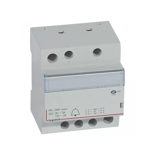 Legrand Klingeltrafo 12/8V 2/3A