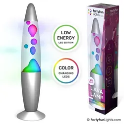 Produktbild PartyFunLights Rainbow Lava Lamp 34 cm