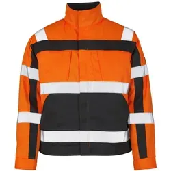 Mascot Kurzjacke Cameta - Fluoreszierend und Schmutzabweisend - Zweifarbige Kurzjacke mit Reflexbändern für bessere Sichtbarkeit. Ideal für den professionellen Einsatz. Praktische Taschen und verstellbare Manschetten sorgen für optimalen Komfort.