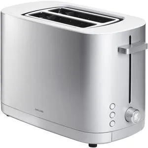 Zwilling Toaster 2-fach ENFINIGY - Silber - Toaster in elegant Silber, mit 2 Schlitzen für gleichmäßiges Toasten, ideal für den perfekten Start in den Tag.