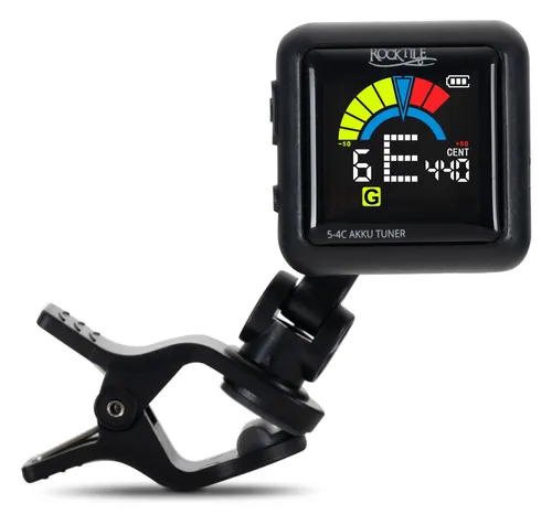 Rocktile 5-4C AKKU Clip Tuner von Rocktile