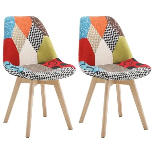 WOLTU 2 x Esszimmerstühle Set von WOLTU