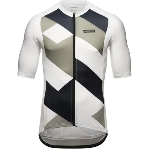 GORE WEAR Herren Spirit Signal Trikot, White/Lab Gray, S EU von GOREWEAR