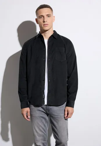 STREET ONE MEN Langarmhemd aus reiner Baumwolle