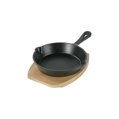 Freyersbacher Emaillierte Kleine Gusseisenpfanne 15 cm - Pfanne für alle Herdarten, ideal für Braten und Backen, mit langlebiger Emaille-Beschichtung für einfache Reinigung und exzellente Antihaftwirkung.