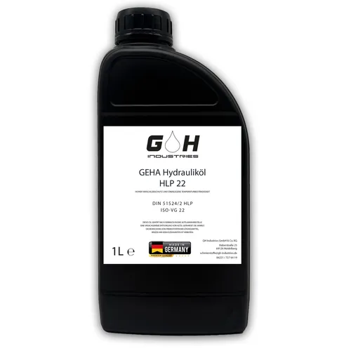 1L HLP 22 | Hydrauliköl | ISO VG 22 | DIN 51524 Teil 2 | 1 Liter Kanister