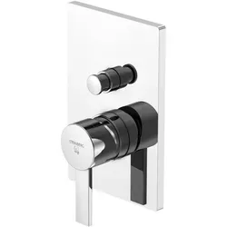 Steinberg Fertigmontageset für Wanne/Brause-Einhebelmischer 120 2103 3, chrom
