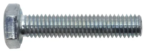 1x Gewindeschraube Sechskantkopf 8.8 M8 x 60, verzinkt, DIN 933, 25 Stück