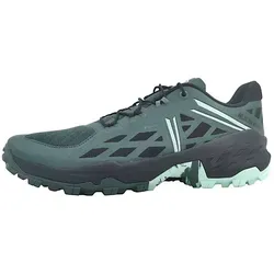 Mammut Herren Sertig Tr Low GTX Schuhe - black-deep jade, Größe 46 - Wanderschuhe mit Gore-Tex®-Technologie für wasserdichten Komfort und hervorragende Griffigkeit auf allen Untergründen.