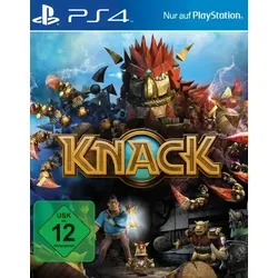 Knack - Action-Adventure für PlayStation 4 - Erlebe ein witziges Action-Adventure mit dem einzigartigen Helden Knack, der durch mysteriöse Relikte seine Form ändern und neue Kräfte gewinnen kann. Entdecke Schätze und verbessere deine Fähigkeiten!