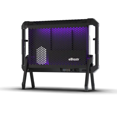 eBlaztr Black | Portables PC-Gehäuse
