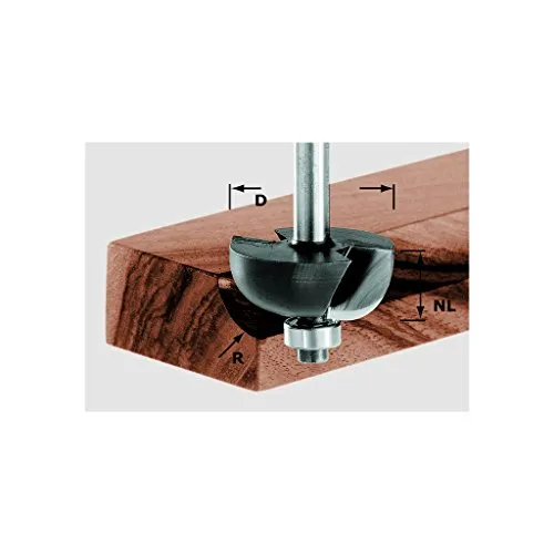 FESTOOL HW Hohlkehlfräser 8mm für Oberfräse von Festool
