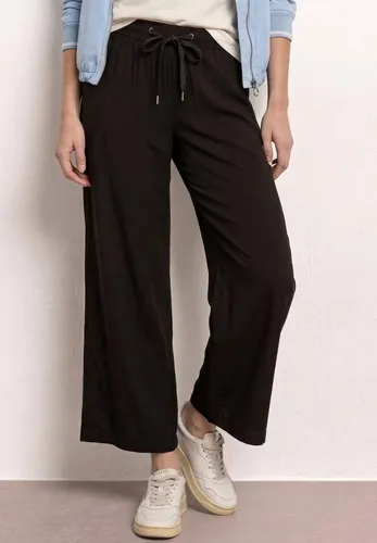 Street One Wide Leg Hose Black 46