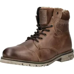 bugatti Schnürstiefel in Taupe, Größe 42 von Bugatti