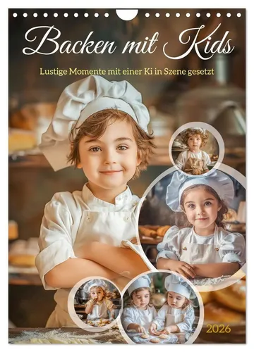 Steffen Gierok-Latniak | Backen mit Kids 2026 - Entdecken Sie mit diesem unterhaltsamen Wandkalender 2026 kreative Backideen für Kinder. Ideal für gemeinsame Backstunden und viel Spaß in der Küche!