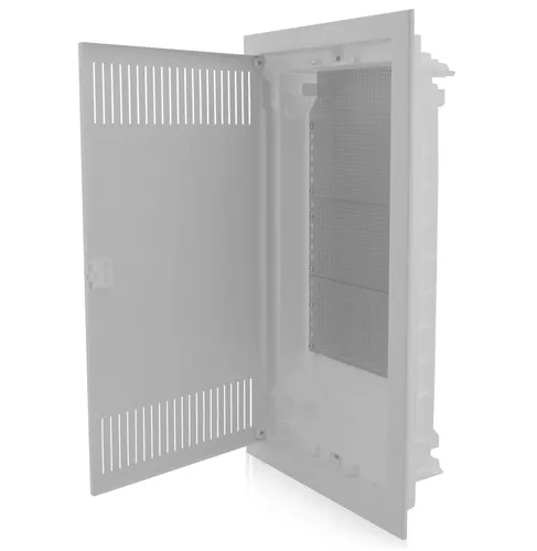 Multimediaverteiler Unterputz 4-reihig IP40 für Ordnung der Multimediasysteme