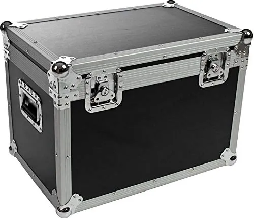 Universal Transportcase Tego Pro 10mm Multiplex - Stapelbares Flightcase aus robustem Holz mit gepolstertem Innenraum und Tragegriff, ideal für den sicheren Transport von Equipment.
