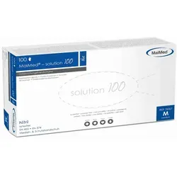 Nitril MaiMed-solution100 blue Gr. S, unst.,100St/Box