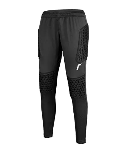Reusch Contest II Pant Advance Junior - Trainingsbekleidung für Kinder und Jugendliche, gepolsterte Torwarthose mit erweitertem Schutzbereich für optimalen Aufprallschutz und hervorragendem Tragekomfort.