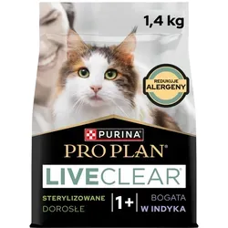 Purina Liveclear Adult Steril Truthahn 1,4 KG von PURINA