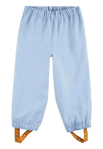 Sterntaler Kid's Regenhose Ungefüttert Uni - Blau Gr. 104 - Regenhose für Jungen, wasserdicht und winddicht mit praktischen Fußschlaufen. Ideal für Freizeitaktivitäten bei jedem Wetter. Material: 100% Polyester, PU-beschichtet.